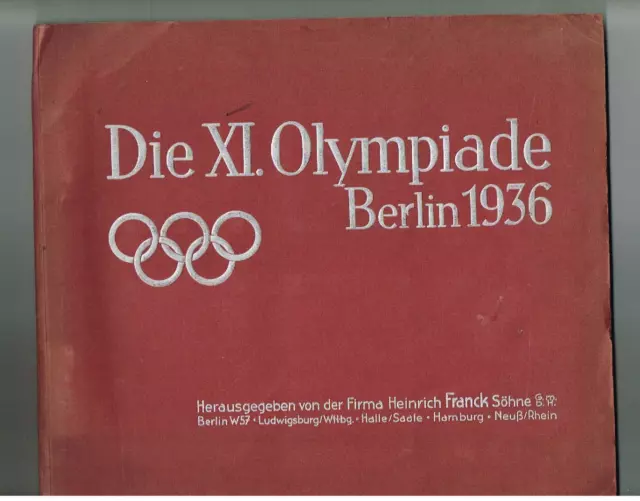 Franck Die XI. Olympiade Berlin 1936