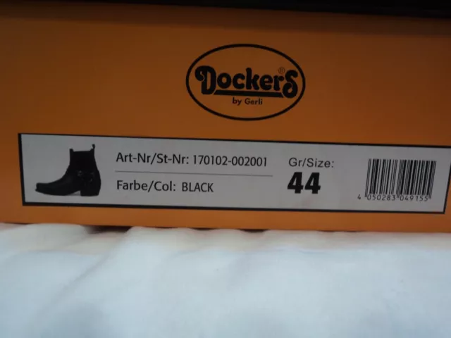 DOCKERS MEN'S BLACK boots £39.99 - PicClick UK