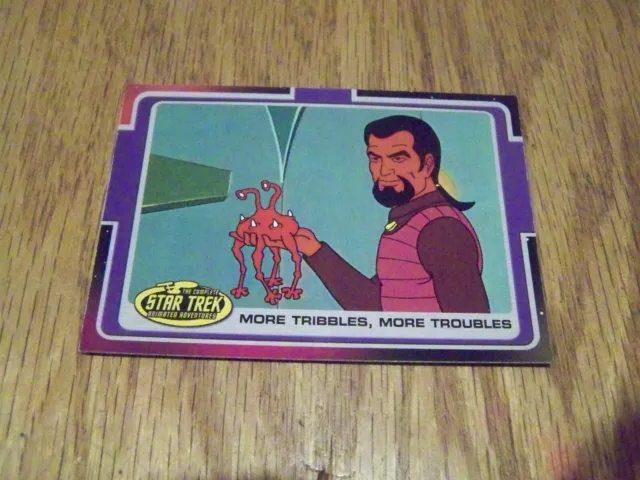 2003 Star Trek The Complete Animated Adventures More Tribbles   Card # 44