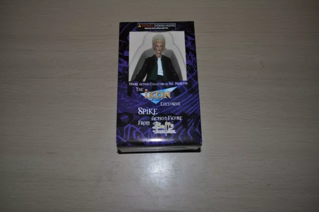 Spike Action Figuer From Buffy The Vampire Slayer Ikon Exclvsive