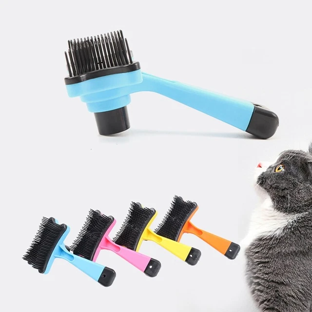 Spazzola rimozione peli auto-toeletta gatto depilatore cane strumento di pulizia animali domestici tagliacapelli