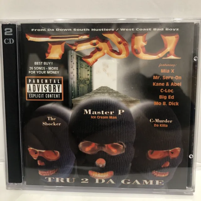 Tru - Tru 2 Da Game ( CD ) No Limit Records 1997 Master P C-Murder Silkk Shocker