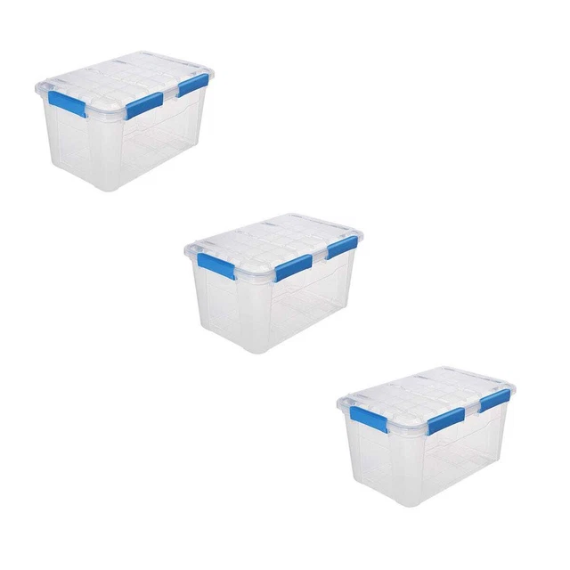 Caja de almacenamiento Ezy paquete de 50 litros de 3
