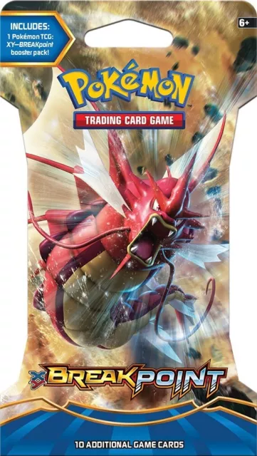 Pokemon XY Break Point 10 Card Sleeved Booster Pack New Sealed