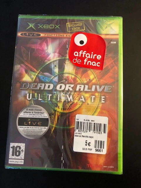 DEAD OR ALIVE ULTIMATE - DOA2U & DOA1U Xbox 1 - Jeu NEUF sous blister