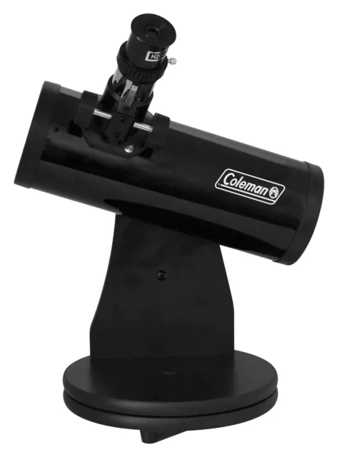 Coleman Viewstar Compact Table-top 300x76mm Reflector Telescope with CD Software