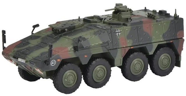 Modèle Miniature Schuco M113 BW Military 1:87 - Véhicule Militaire Olive, Collection Haut De Gamme