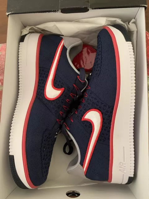 Buy Patriots x Air Force 1 Low Ultra Flyknit '6X Champs' - CU9335 400 -  Blue