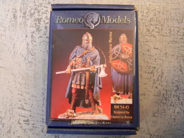 Romeo Models RM 54 43 Anglo Saxon Warrior La Rocca en Boite
