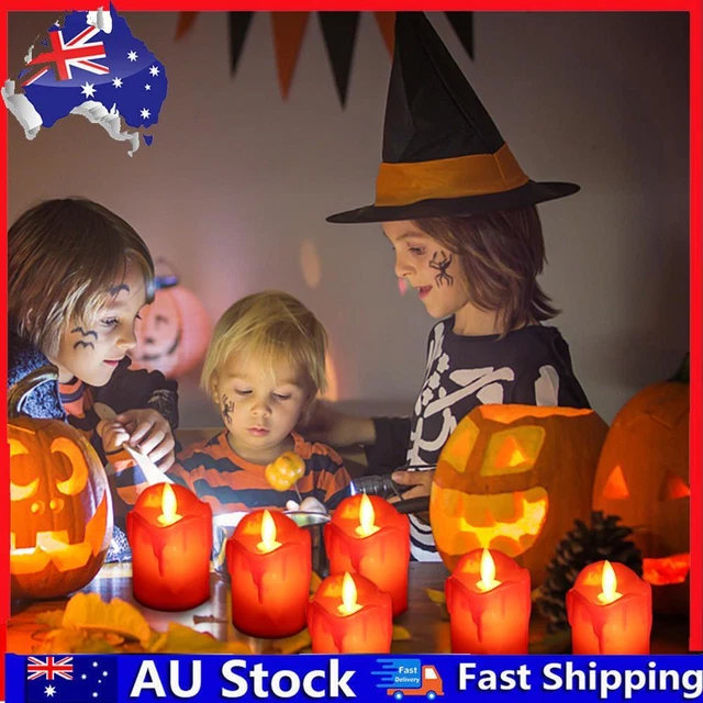 12pcs Electronic Candle 3D Wick Flameless Candle Night Lamp for Home Dinner Room