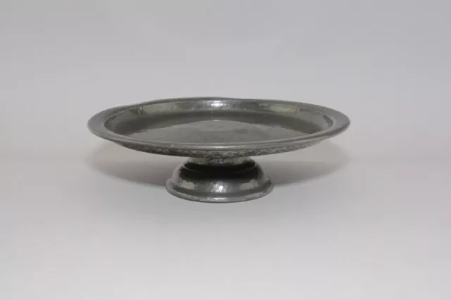 Arts and Crafts hand beaten pewter Tudric tazza table centre Liberty & Co ET