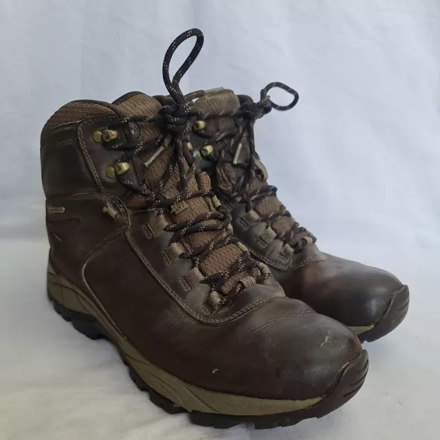 MERRELL VEGO MID Leather Hiking Boots Walking Shoes Waterproof
