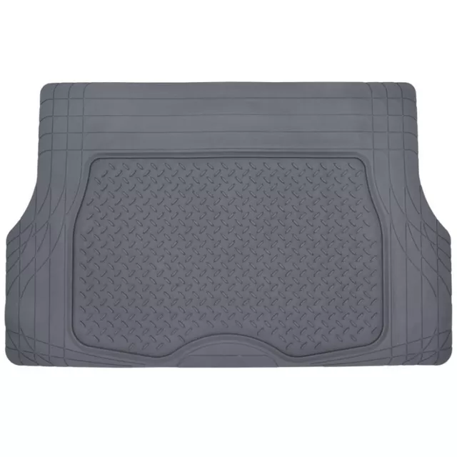 Gray Odorless Medium Cargo Tray Ridged Trunk Mat Liner Waterproof & BPA Free