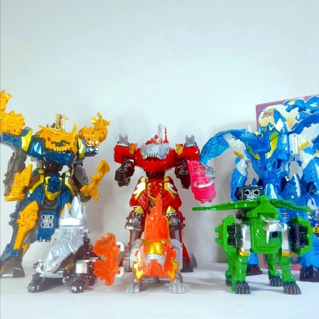 POWER RANGERS DINO Charge Kyoryuger DX Megazord 6p set BANDAI