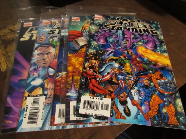 Last Planet Standing #1 2 3 4 5 Marvel Mini Series Comic Book Set 1-5 Complete
