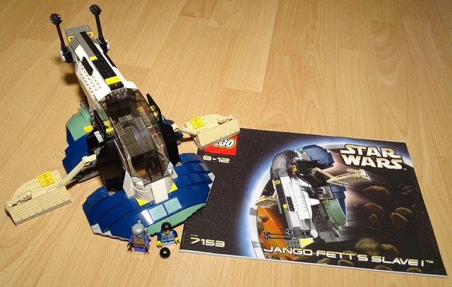 LEGO 7153 STAR Wars Jango Fetts Slave I Vollständig - Minifiguren ...