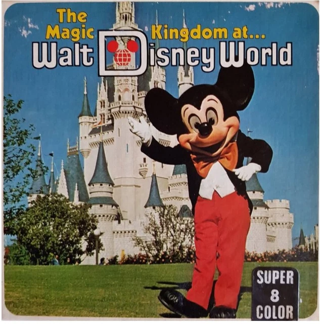 Walt Wizard THE MAGIC KINGDOM Walt Disney Super 8 Colour Sound 200Ft Cine 8Mm Film ...