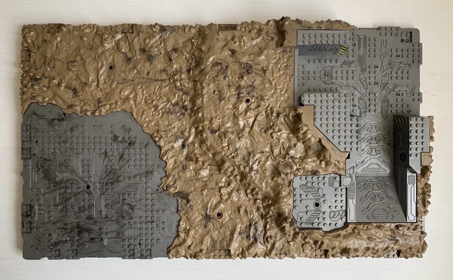 Mega Bloks HALO Battlescape 96837 Desert Terrain Large Base Plate 22.5"x13" Mega Bloks HALO Battlescape 96837 Desert Terrain Large Base Plate 22.5"x13"