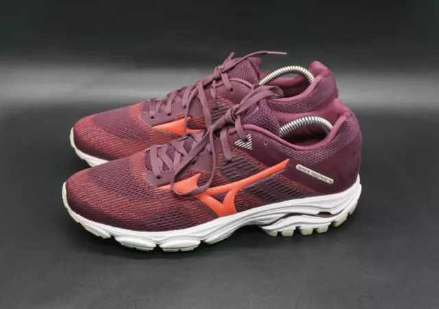 Mizuno Wave Inspire 16 Damen Laufschuhe Sport Fitness Running Burgund Größe 40,5