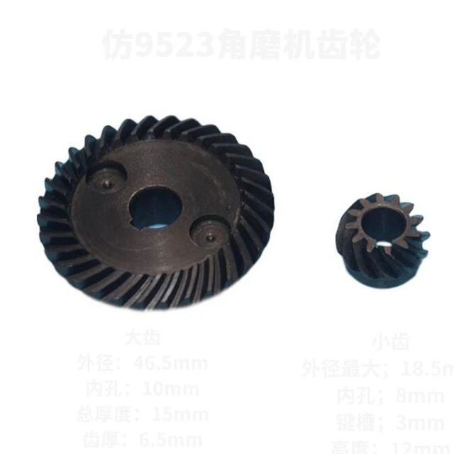 1PCS Spiral Bevel Gear Fit For Makita 9523 Angle Grinder Electric Repairing