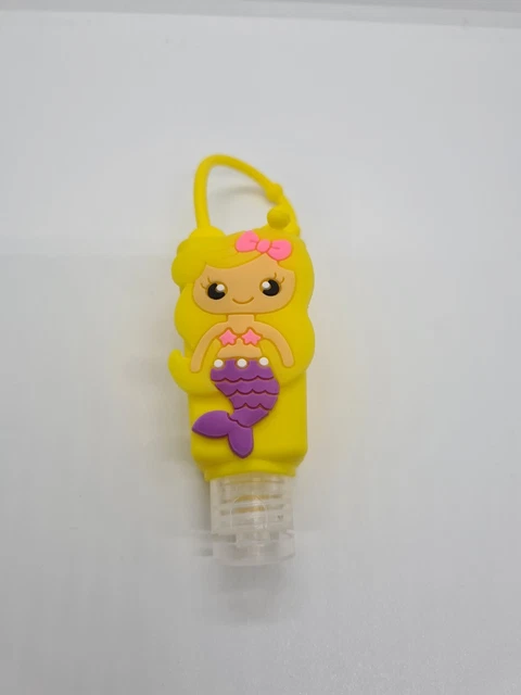 Lindo Llavero Desinfectante Sirena Púrpura Amarillo Recargable Escuela