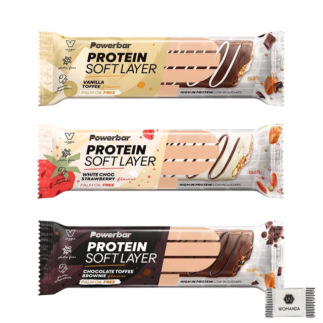 #005 Barra Powerbar PROTEÍNA CAPA SUAVE Barra Mixbox 12x35g
