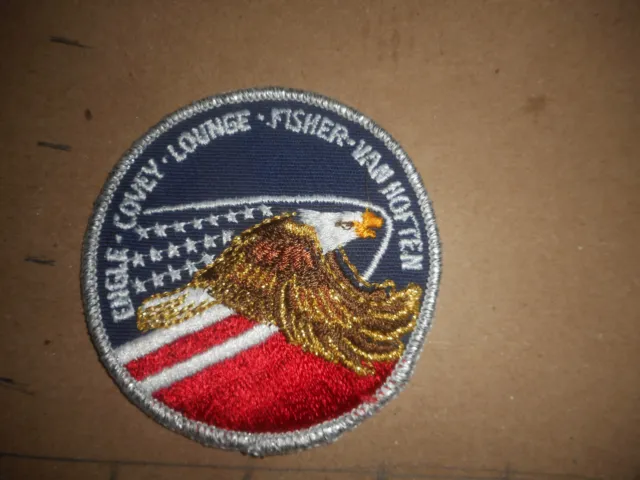 Vintage NASA Engle Covey Lounge  Fisher VanHoften Patch