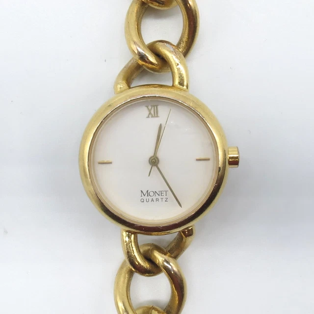 OROLOGIO DONNA VINTAGE Anni 80 SEIKO Tono Oro Quadrante Marrone 2E20