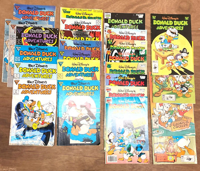 Lot of 26 Walt Disney's Donald Duck Adventures Comics, Gladstone/Marvel Various