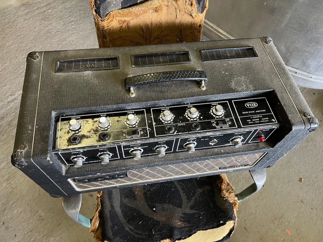 Vintage 1960er Vox Supreme Gitarrenverstärkerkopf *Ronnie Lane Mobile Collection* 6
