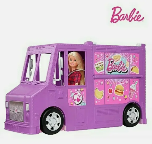 Barbie Camper Van Motorhome Vintage Mattel 1996 Pink Maxi-Van RV