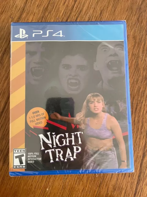 Night Trap PS4 - Limited Run Games - New and sealed