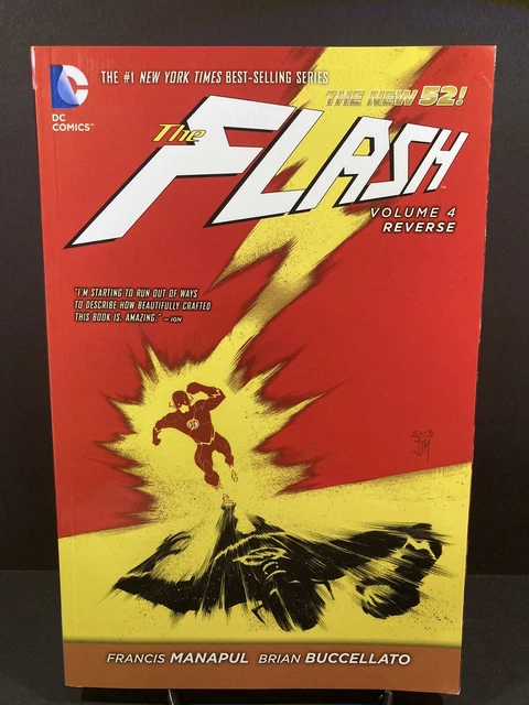 The Flash Volume 4: Reverse - DC New 52 Trade Paperback Graphic Novel - NEW!