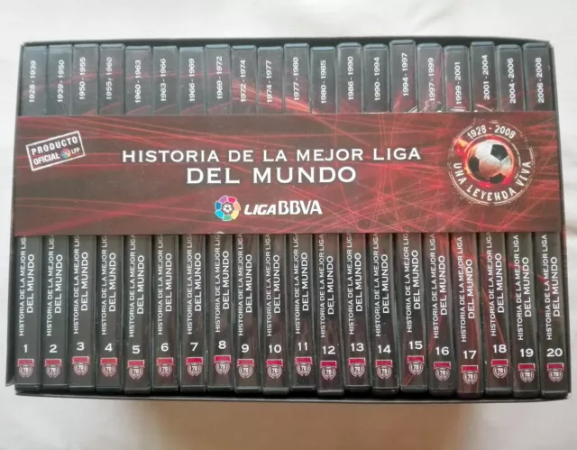 🌟 Lote Dvd.historia De La Mejor Liga Del Mundo.pack Futbol.envio Urgente Gratis