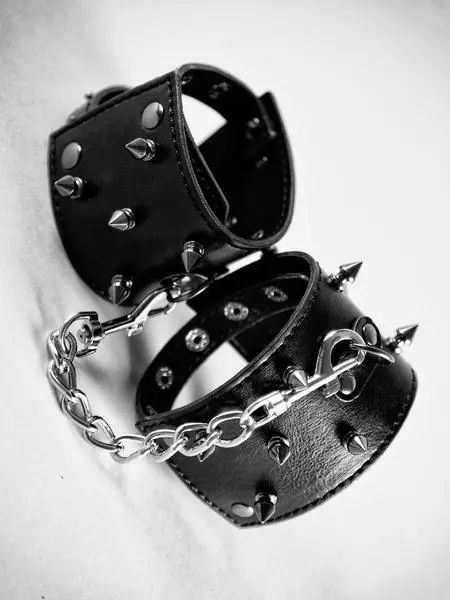 Ann Summers SPIKED CUFFS @BRAND NEW@ Fetish PUNK Kinky BONDAGE Love Life Sexy