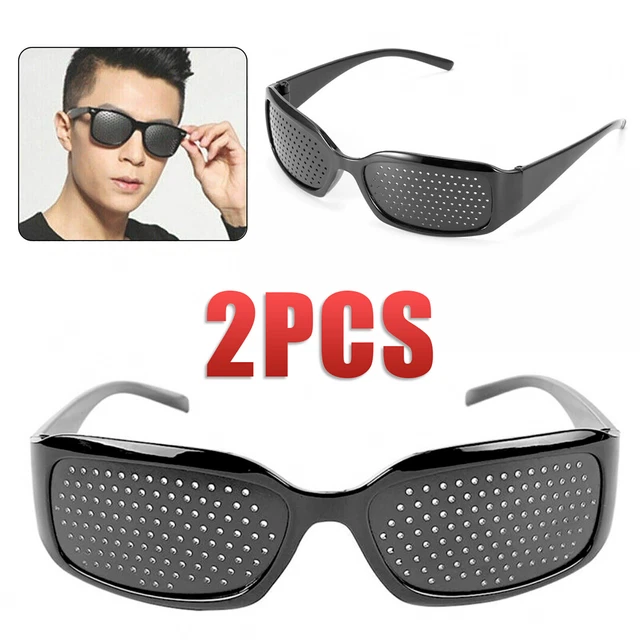 Eyesight Improvement Vision Care Sport Exercise Eyewear Training Pinhole Glasses