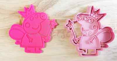 Fairy Peppa Pig Inspired Stamp and Cutter CT11