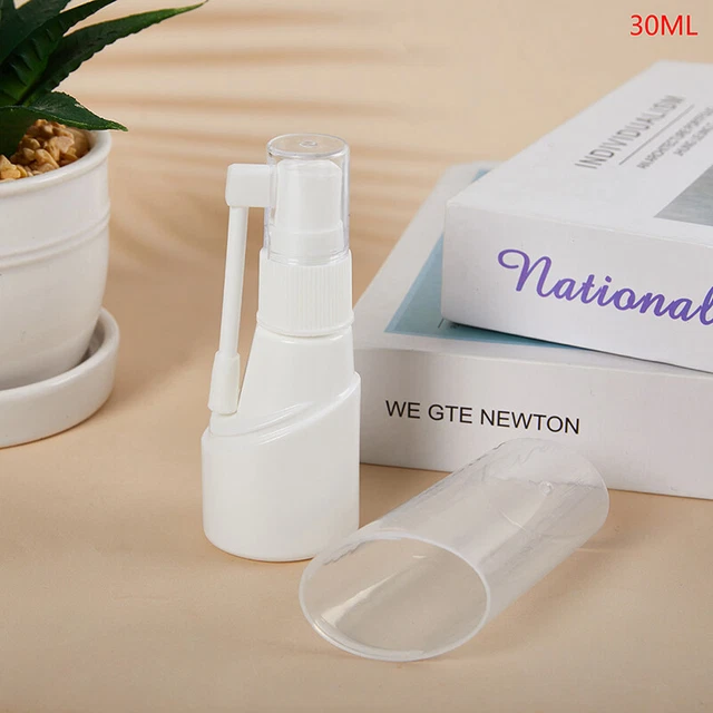 30ml Empty Nasal Bottle Small Rotation Mist Spray Bottles Nose Atomizer