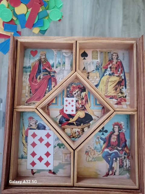Coffret Broderie Ancien - Jouet Avec Accessoires D'origine - Vintage