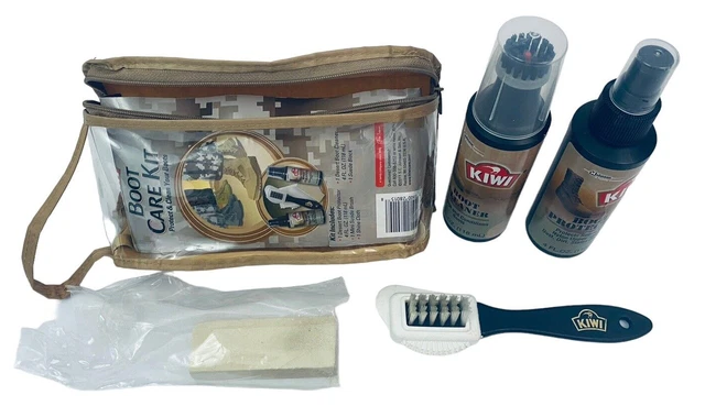 Kiwi Boot Care Kit New