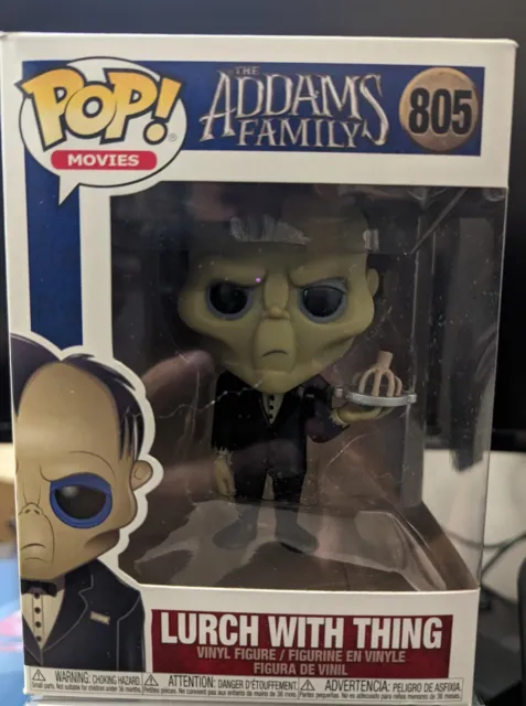 Funko Pop! Movies Addams Family Lurch with Thing 805