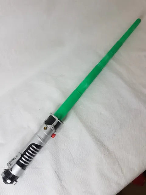 Star Wars Light Saber Flick Out Vintage Extendable Green 2002 Rare Cos Play 2