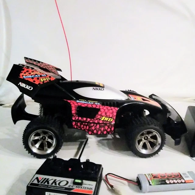 RARE HUGE RC Nikko Bobcat TWIN MOTOR 4WD ( Fantastic ) £148.00 - PicClick UK