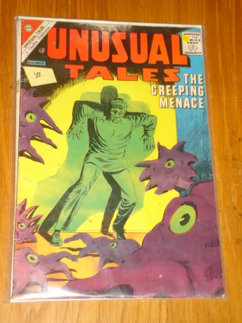 Unusual Tales #36 Vg- (3.5) Charlton Comics November 1962