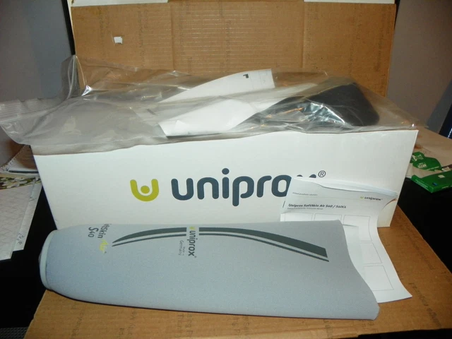 UNIPROX SoftSkin S40 Below Knee Prosthetic Cushion Silcone Liner NEW with stand