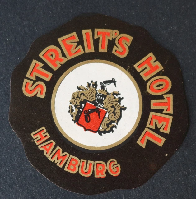 ANCIENNE ÉTIQUETTE HOTEL CABLERBRAU SALZBOURG Autiche luggage label 2