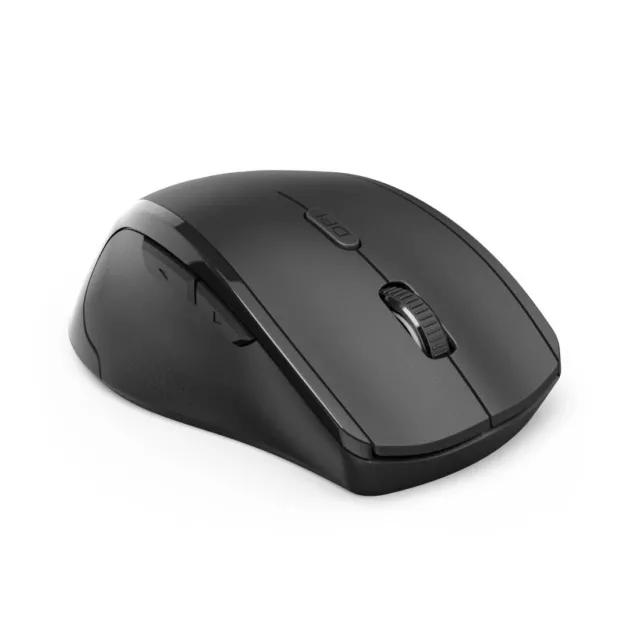 Souris Optique Sans Fil Riano Noire