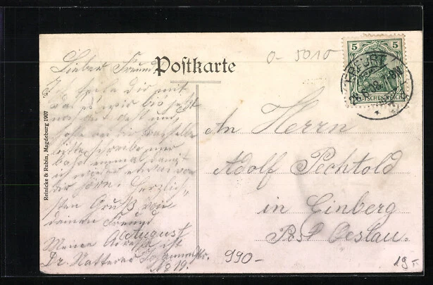 ANSICHTSKARTE ERFURT, BLICK in die TalStraße 1908 EUR 20,00 PicClick DE