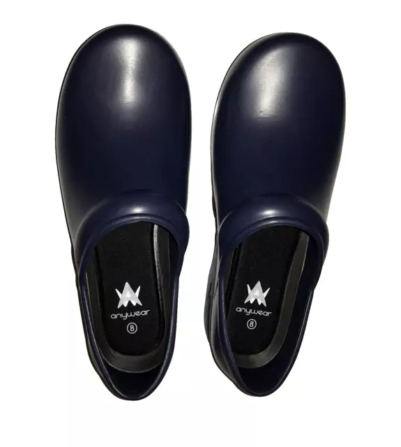 Comfort Meets Style! New Women's Blue Anywhere Nurses' Clogs - Ultimate Support