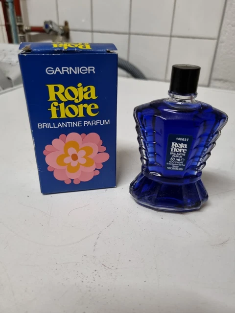 ROJA FLORE - Carte Parfumée Ancienne Brillantine Parfum - Perfume Card